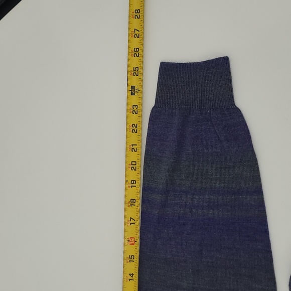 Bugatchi Gradient Striped V Neck Wool Sweater Men's Size XLarge - Picture 10 of 10